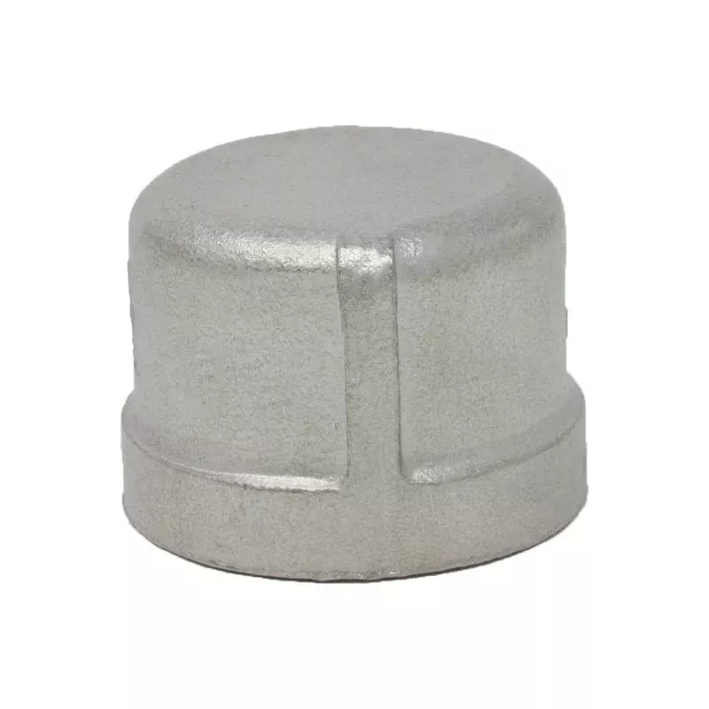 1-1/4 Cap 304 Stainless Steel 150# Threaded Cast Pipe Fitting