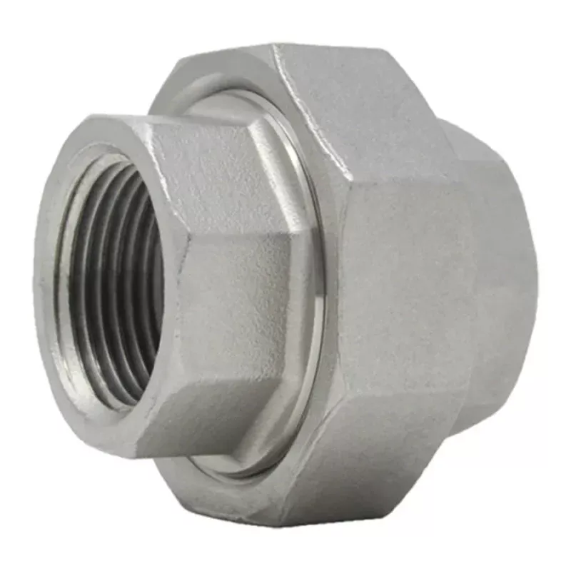 1 Union 316 Stainless Steel 150# Threaded Cast Pipe Fitting