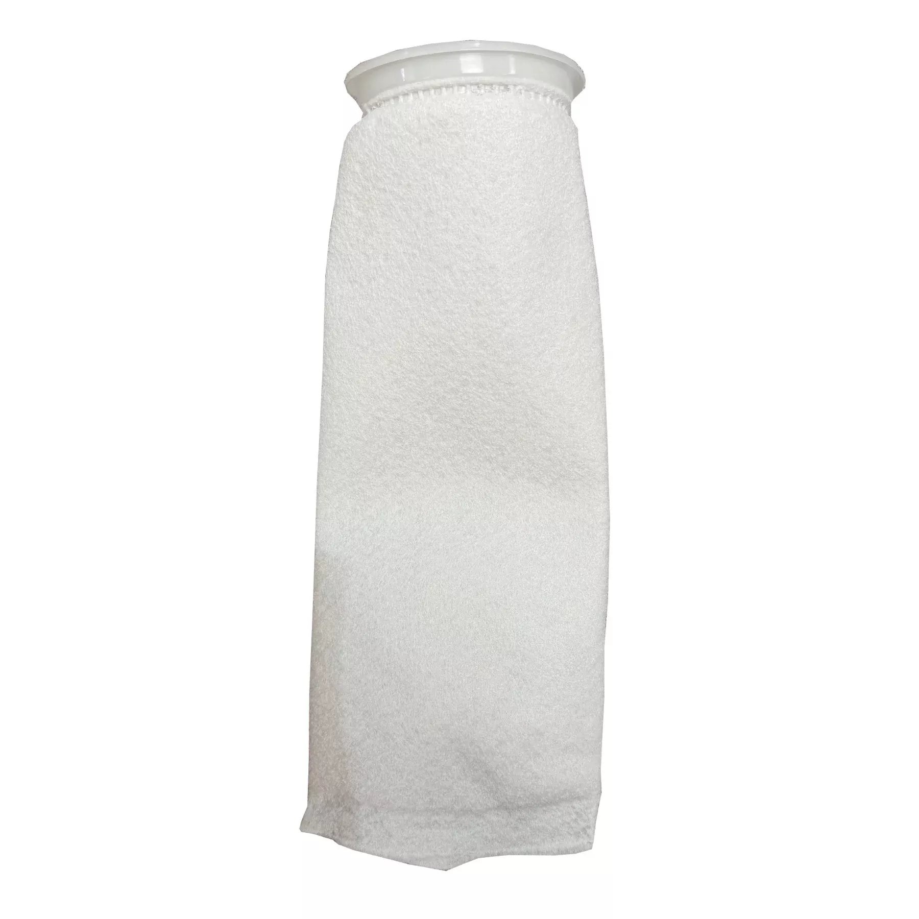 #4 Size 1 Micron Liquid Filter Bags, Polyester Felt, Polypropylene Ring