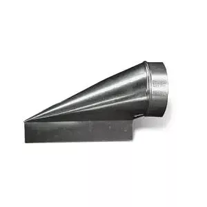 4" x 10" x 5" Register Boot, Center End by Lukjan.
