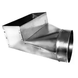 6" x 14" x 8" 90 Degree Register Boot by Lukjan.