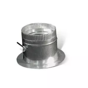 7" Adhesive Duct Takeoff with Damper by Lukjan.