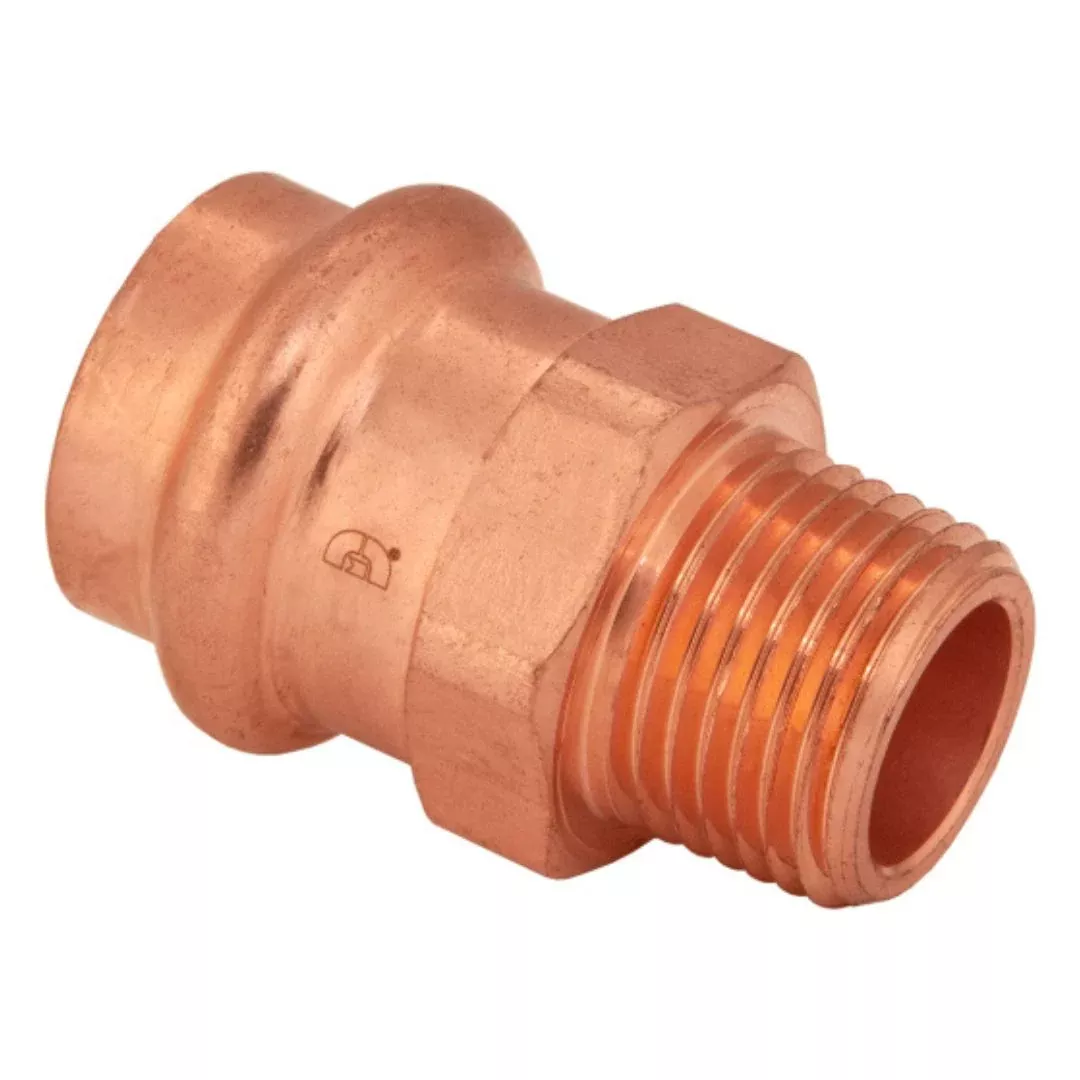 BMI 1-1/2 X 2 Inch Copper Press X MIPS Reducing Adapter