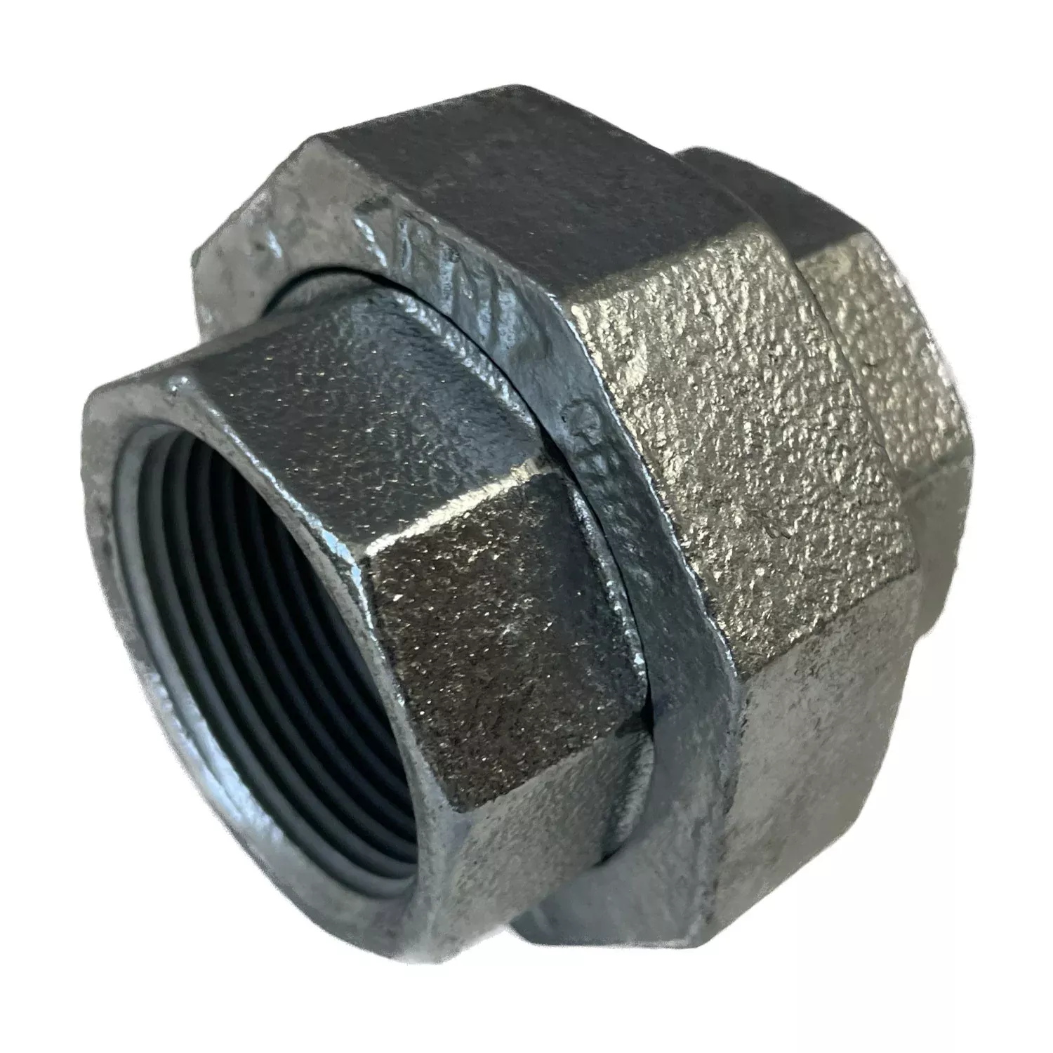 BMI 1-1/4 Inch NPT Galvanized Union, 150#, UL/FM