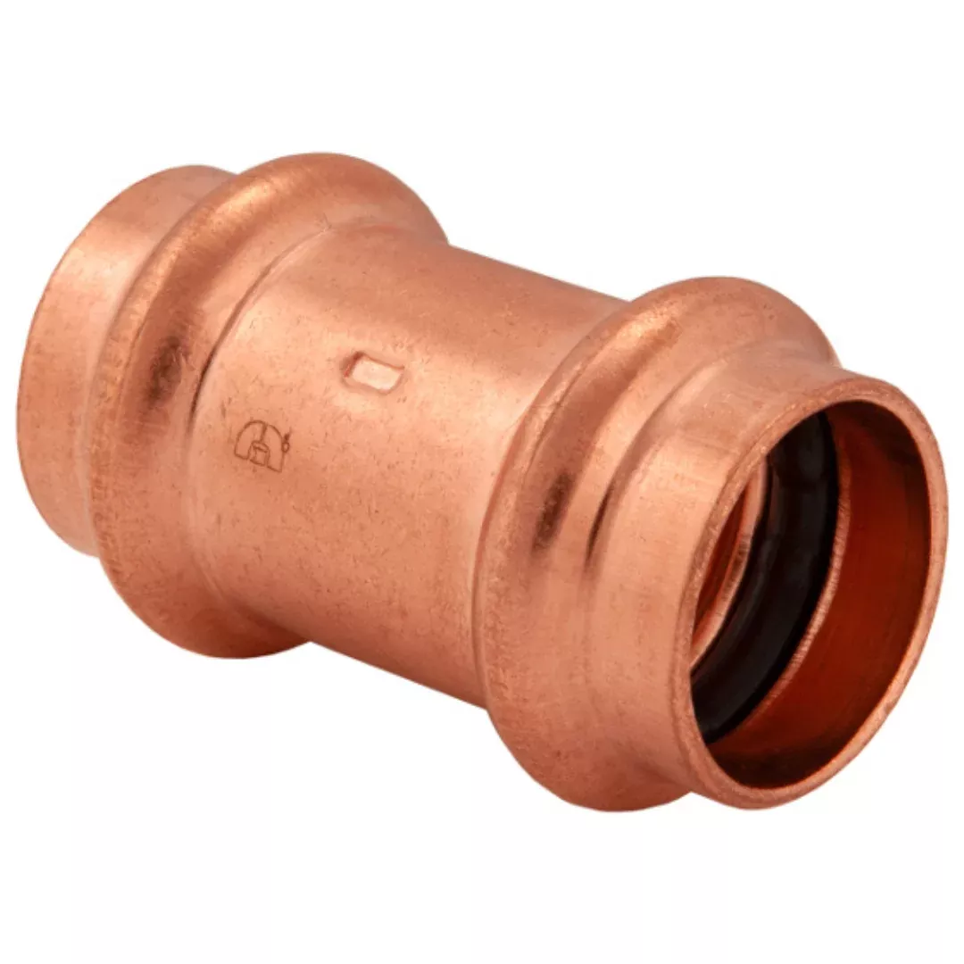BMI 1 Inch Copper Press Coupling Dot Stop - Carton of 5