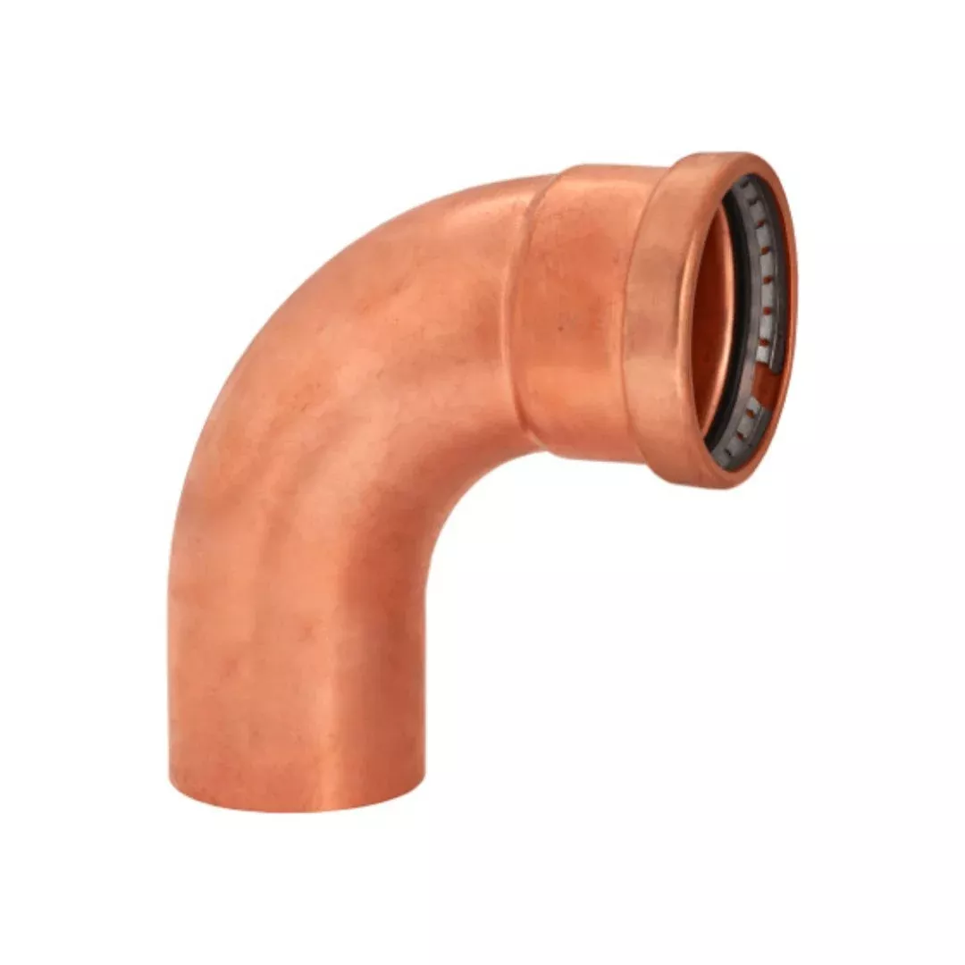 BMI 2-1/2 Inch Copper Press 90 Street Elbow