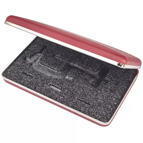 Case: For Starrett 2” Special Function Micrometer 220, Steel/Vinyl