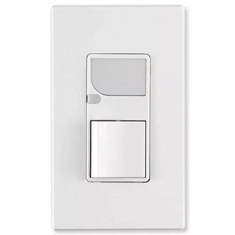 Combination Switch / LED Pilot Light, 15A, White By Leviton 6526-W