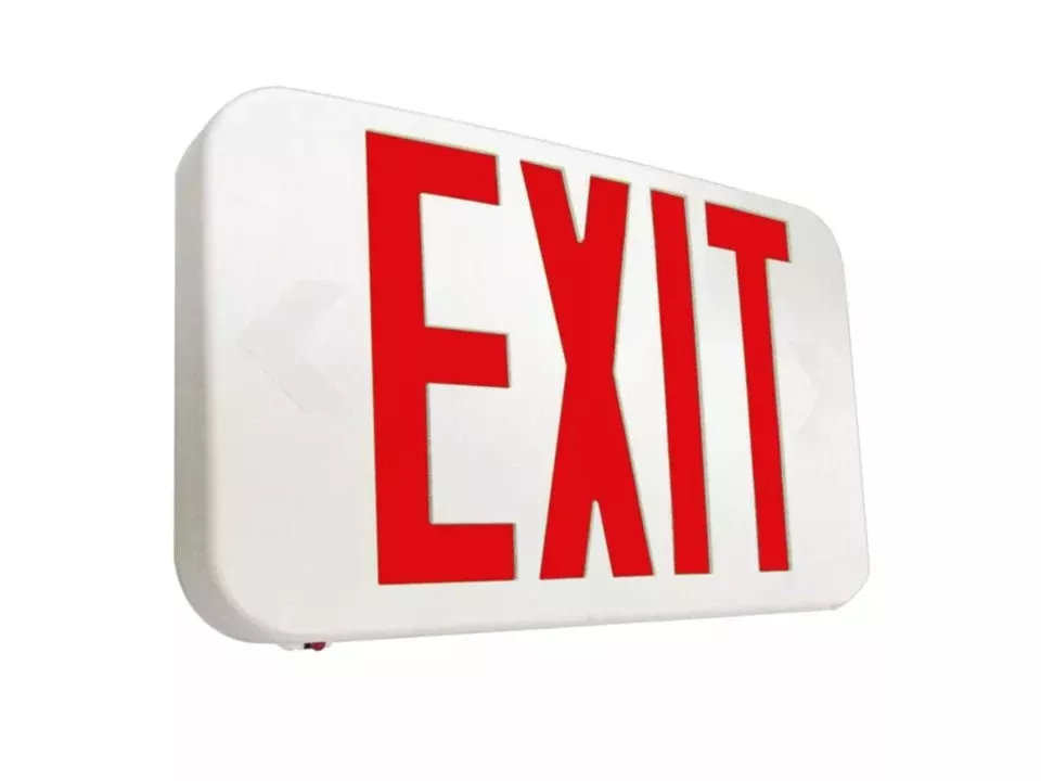 Cooper Lighting APX7R Emergency Exit Sign