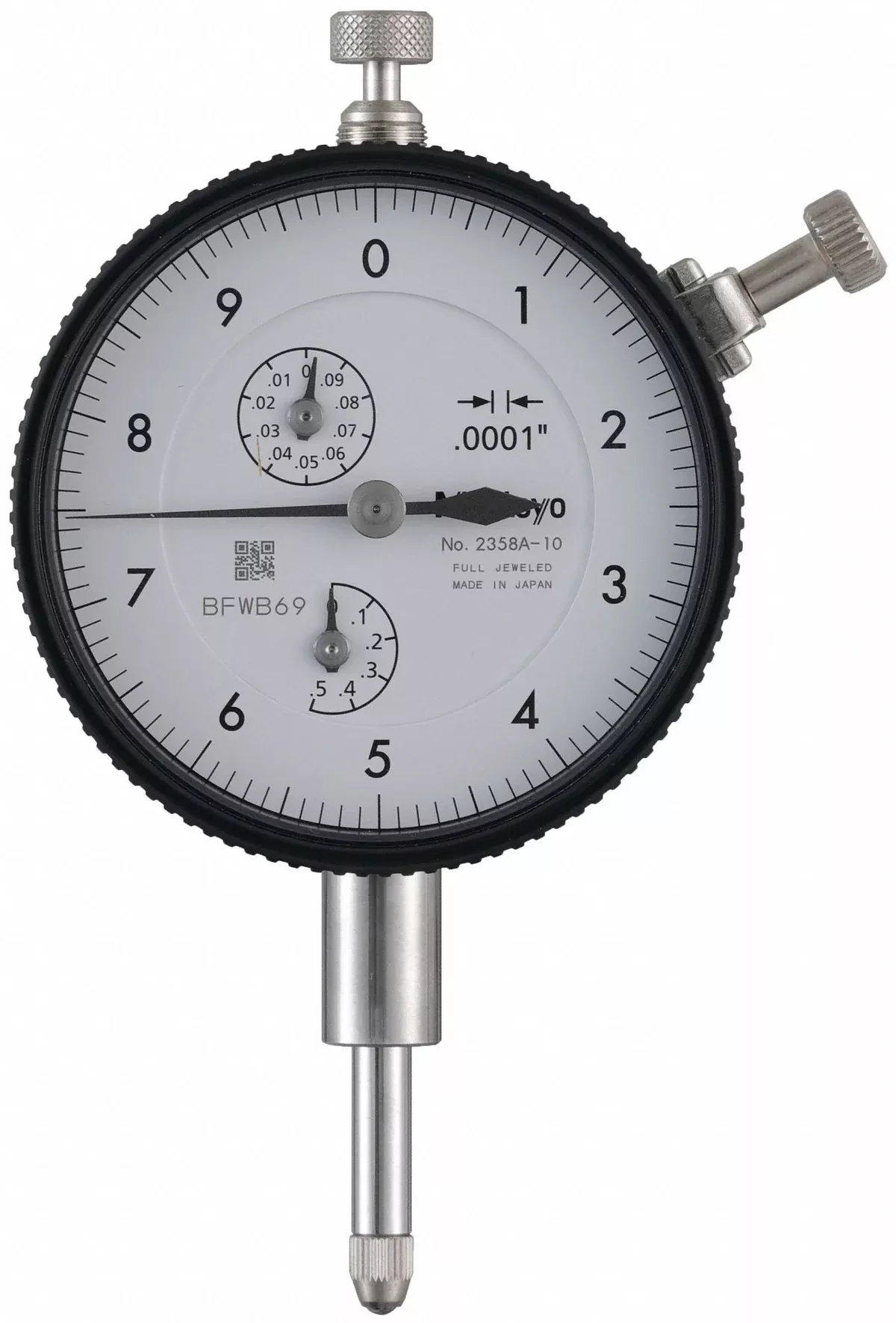 Dial Indicator 0 in to 5 in White