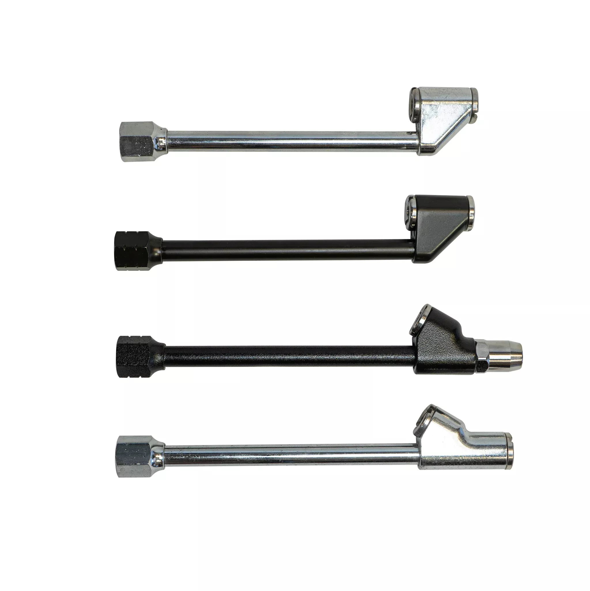 Dual Head Air Chuck - Straight Forward, Angled Back Power Tank