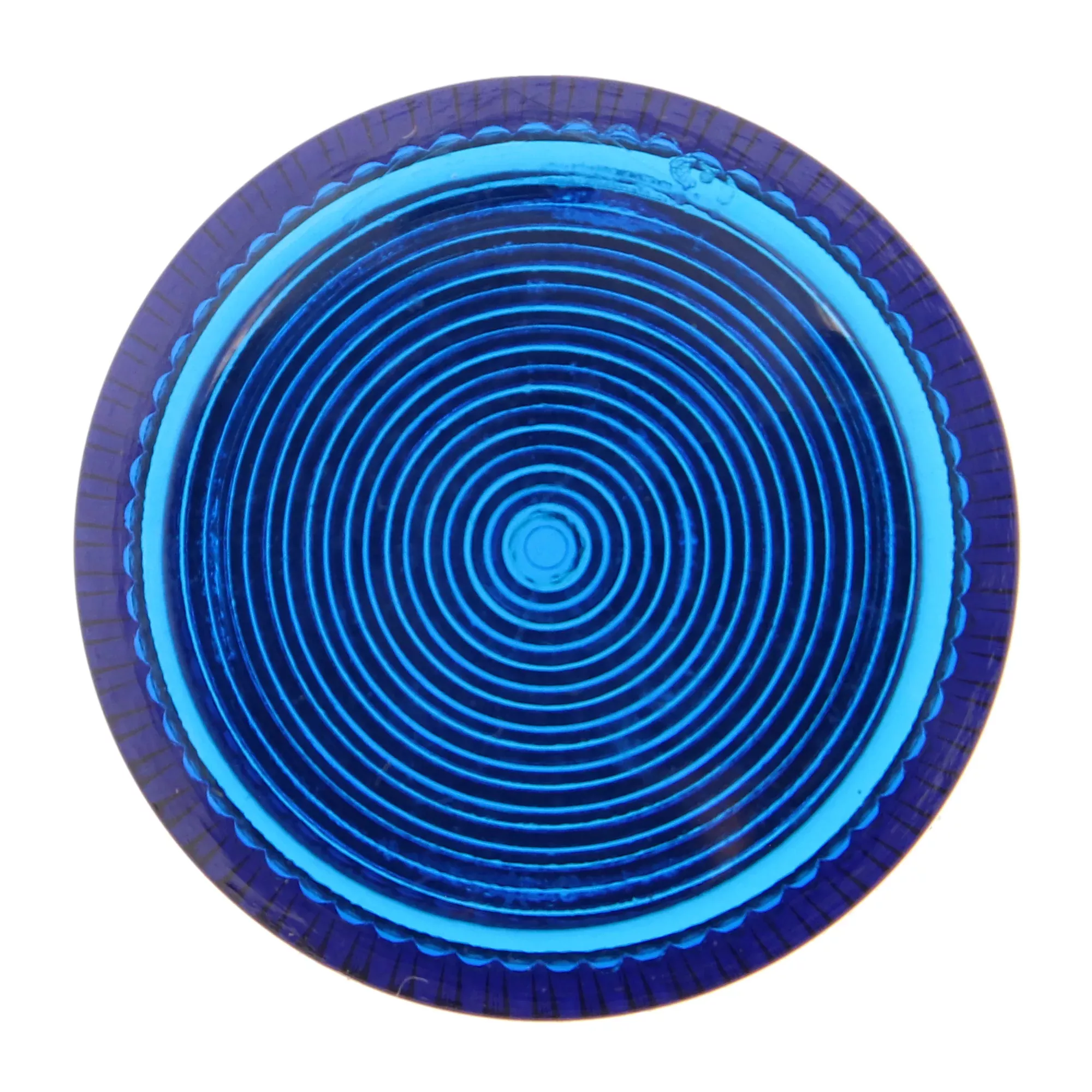 Eaton E34H6-GR Pushbutton Lens, Indicating Light, Plastic, Blue