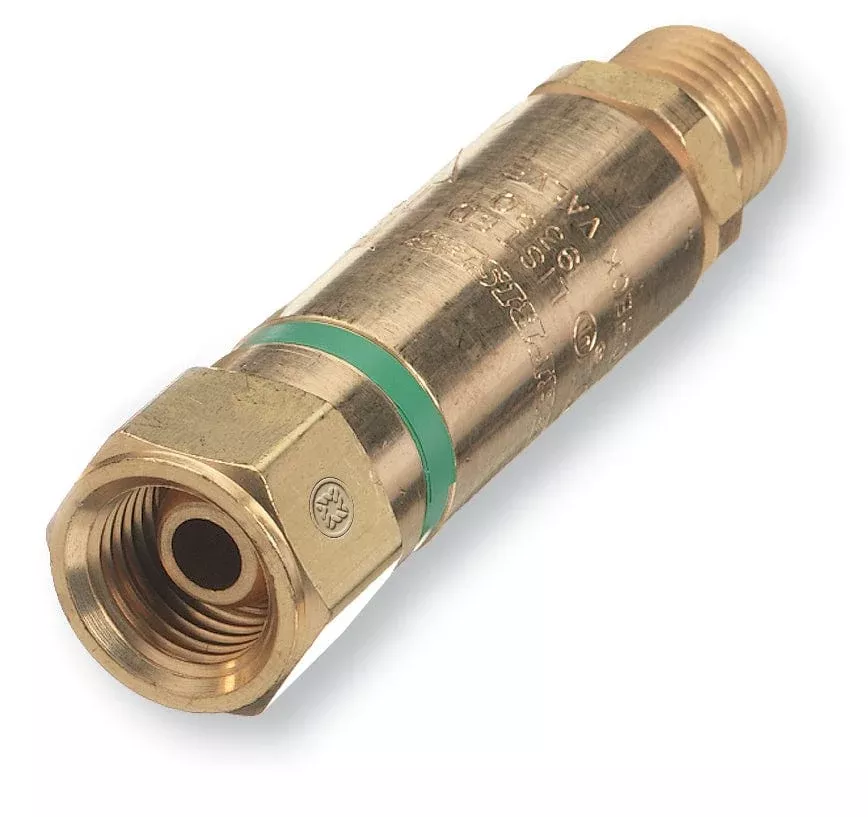 Flashback Arrestor Components, Oxygen, Torch