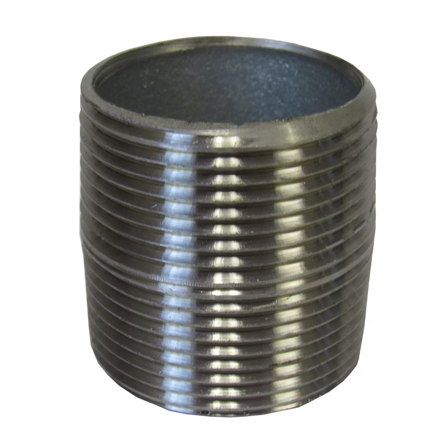 Galvanized Pipe Close Nipple, 4 Inch x Close