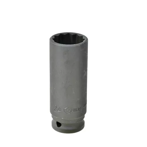 GENIUS TOOLS Slim Long Impact Socket 12-Point 448524