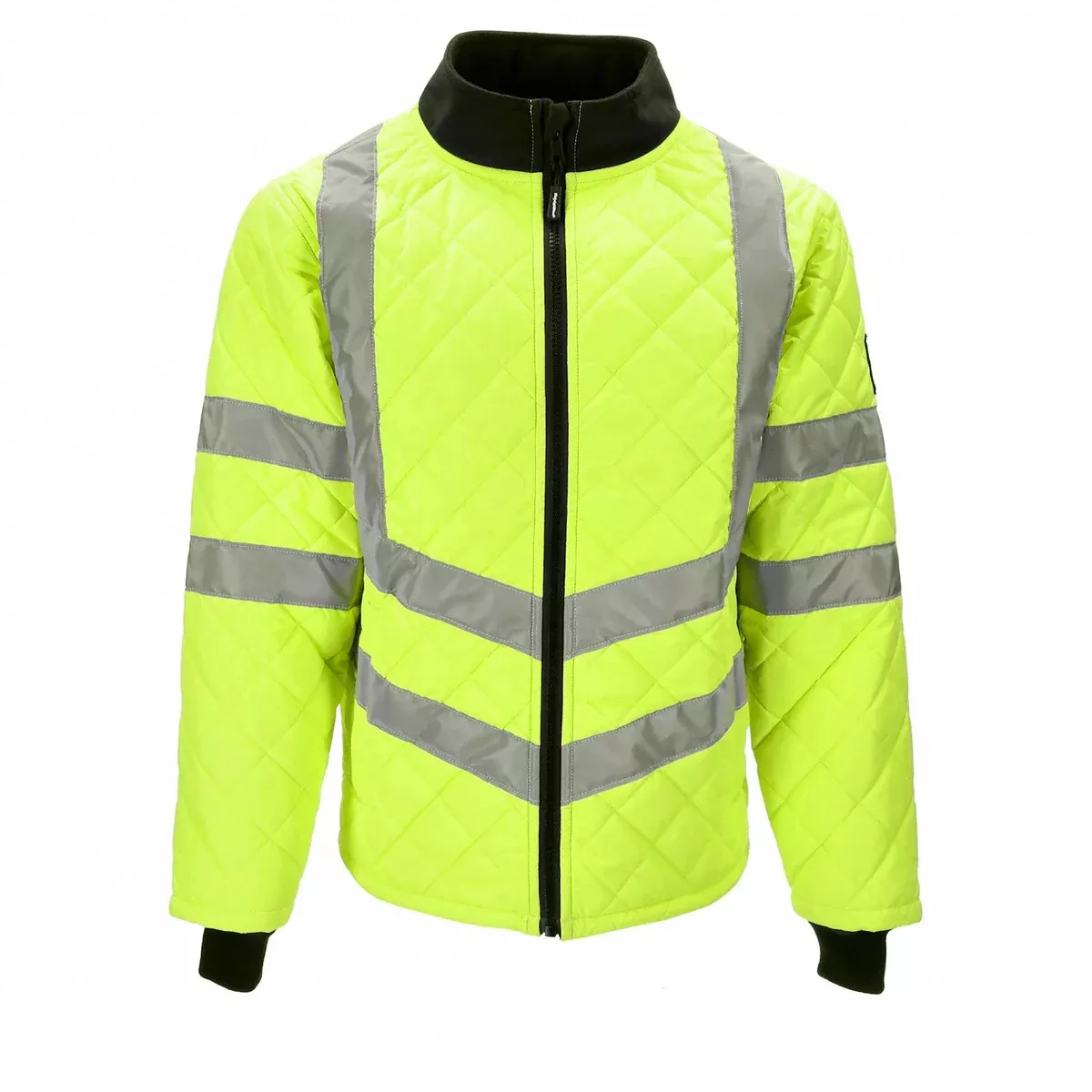 High Visibility Quilted Jacket 5XL