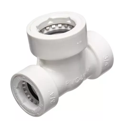 Hydro-Rain 3/4" x 1" PVC-Lock Bull Tee