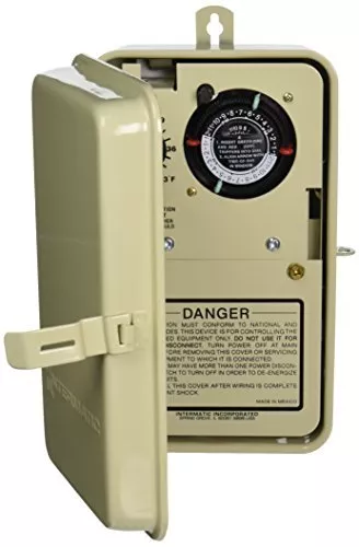 Intermatic Beige PF1103T Timer and Thermostat