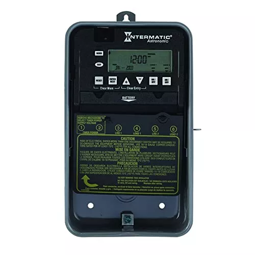 Intermatic ET8215C Astronomic Electronic Time Switch for Automated Weekly Scheduling