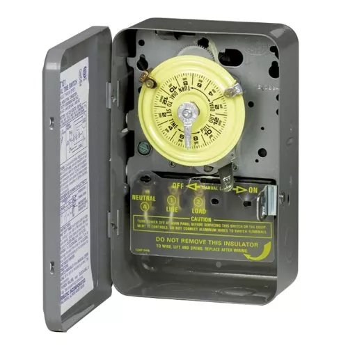 Intermatic T101 40 Amp Indoor Steel Mechanical Timer