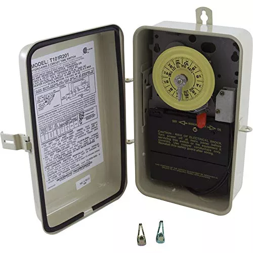 Intermatic T101R201 White Time Switch
