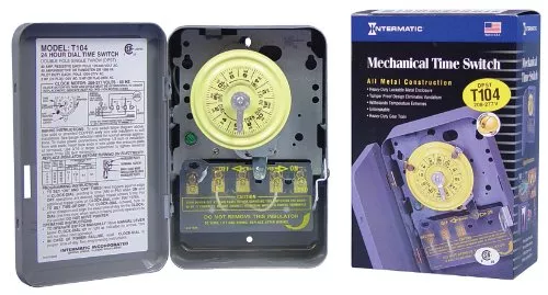 Intermatic T104 Contractor Grade Time Switch