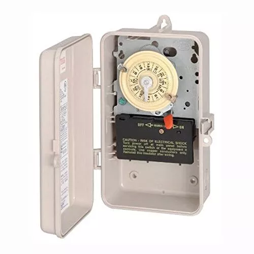 Intermatic T104P3 Mechanical Time Switch for Residential Use