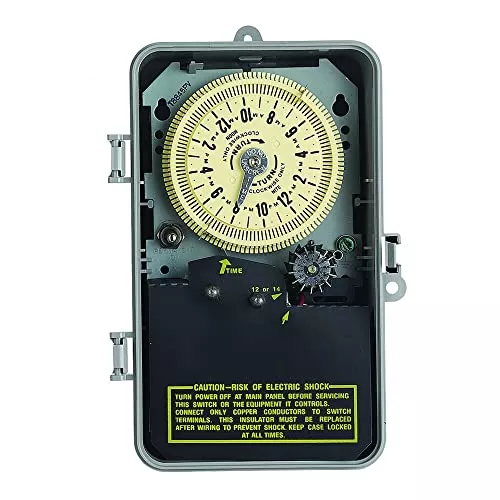 Intermatic T8845PV SPST 125-Volt Mechanical Cycle and Irrigation Timer Switch - Flexible Watering Control