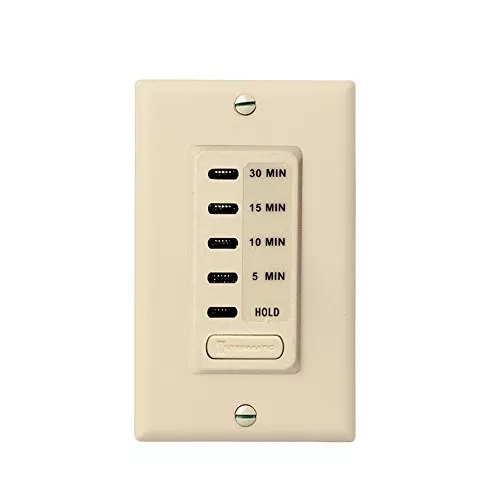 Intermintic EI200 5-30 Min In-Wall Electronic Auto-Off Timer Ivory