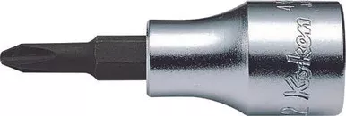 Koken 4000.60-4, 1/2 Sq. Dr. Bit SocketPH4Length 60mm