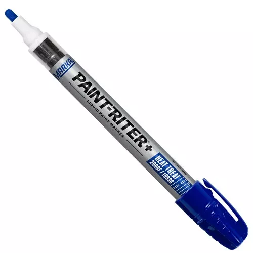 Marker: Blue, Bullet Tip Style, Fast Drying Liquid Order in Multiples of 48