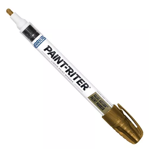 Marker: Gold, Bullet Tip Style, Medium Tip Type, 3 min Drying Time Order in Multiples of 48