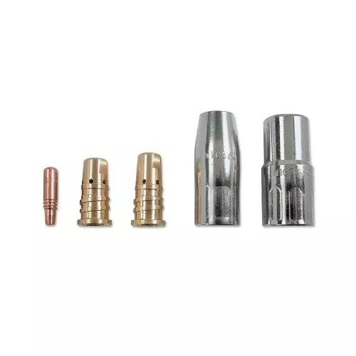 Mig Nozzles, Elliptical Series, 1/2 in Bore, Copper