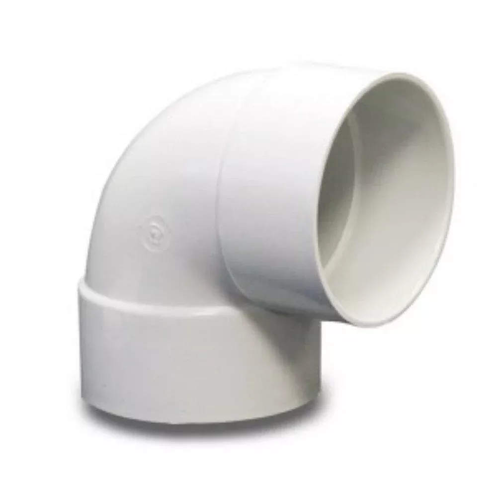 NDS 6P02 6" PVC 90-degree Elbow