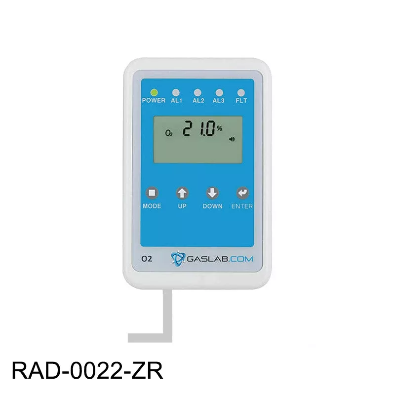Oxygen Deficiency & Enrichment Alarm Display Add-On