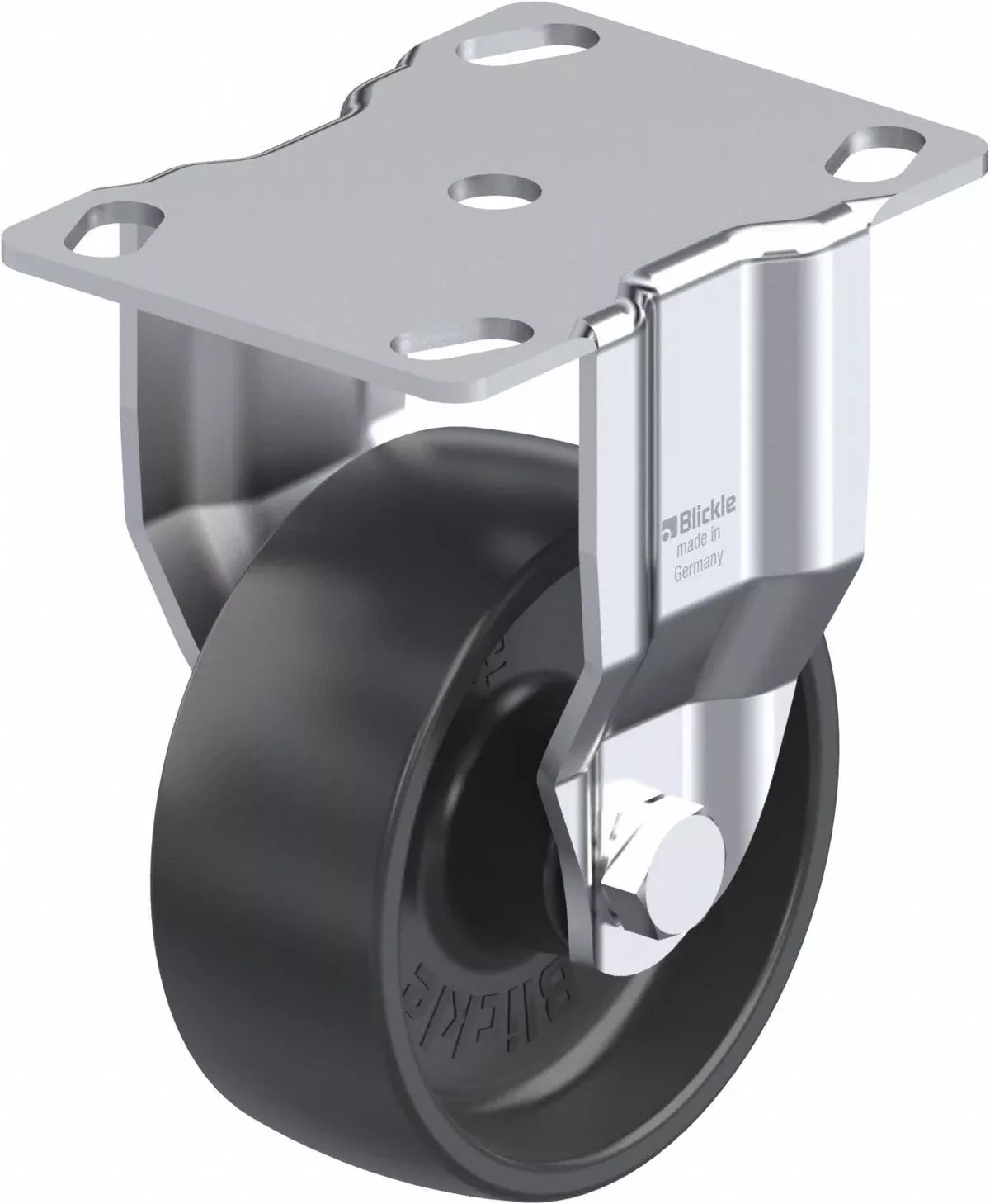 Plate Caster Rigid 4 3/8 H