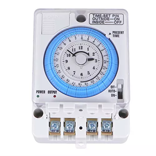 Precision 100-240V AC Timer for Home & Kitchen(White)