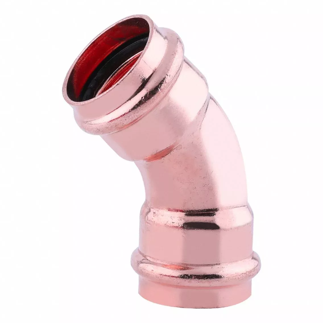 Press 45 elbow 1/2 x 1/2