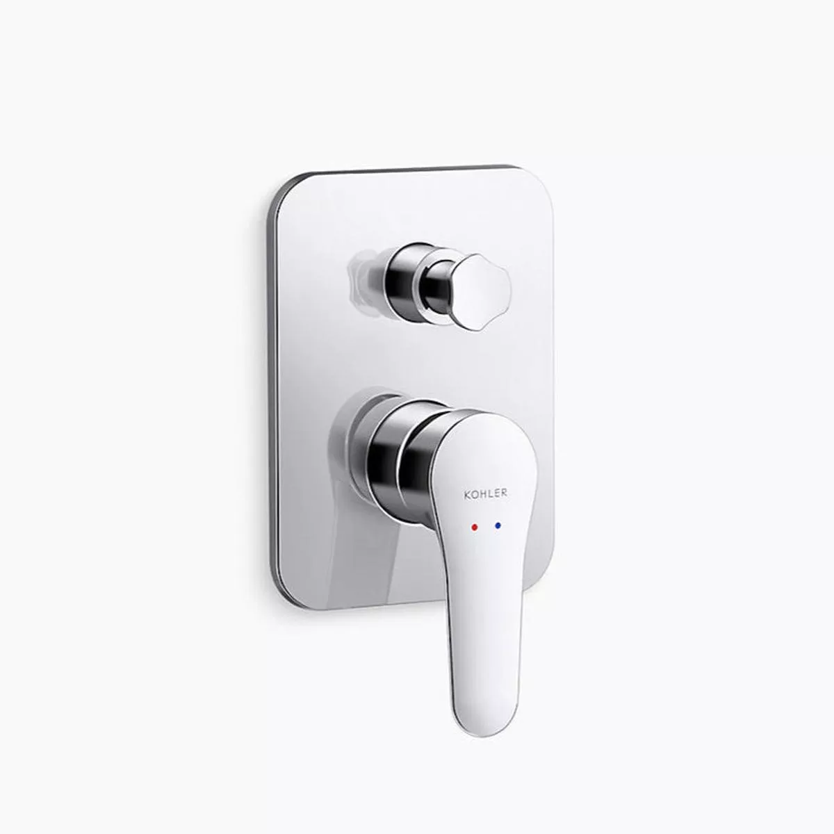 (PRUN)AT230 RECESSED BATH & SHOWER TRIM - KOHLER POPULAR - ( POLISHED CHROME - POPULAR - 0x40 mm - 0inchX1.6inch )