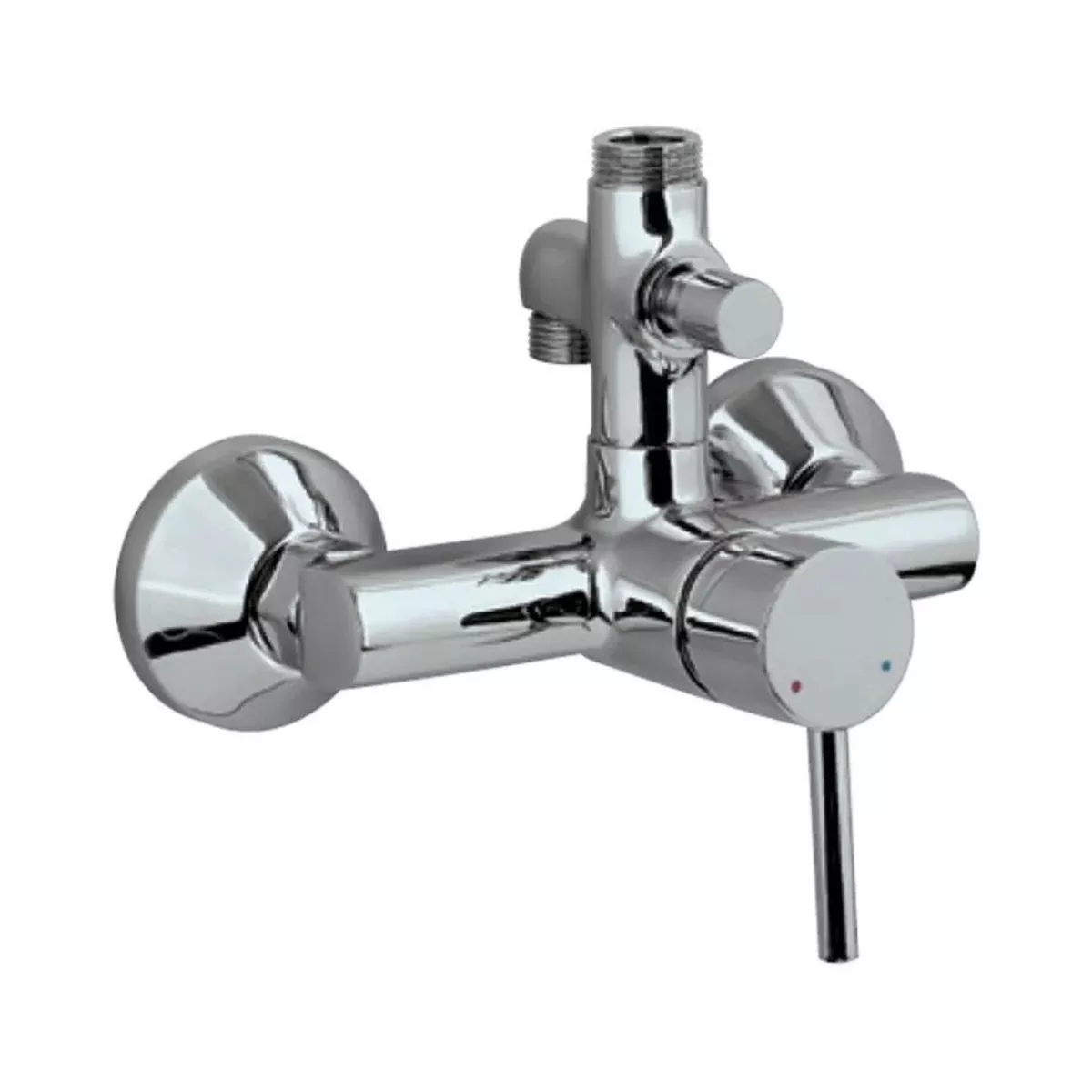(PRUN)S.L WALL MXR CONN TO EXP PIPE SHWR-1213 - JAQUAR FAUCETS - ( CHROME - FLORENTINE - 0x15 mm - 0inchX0.5inch )