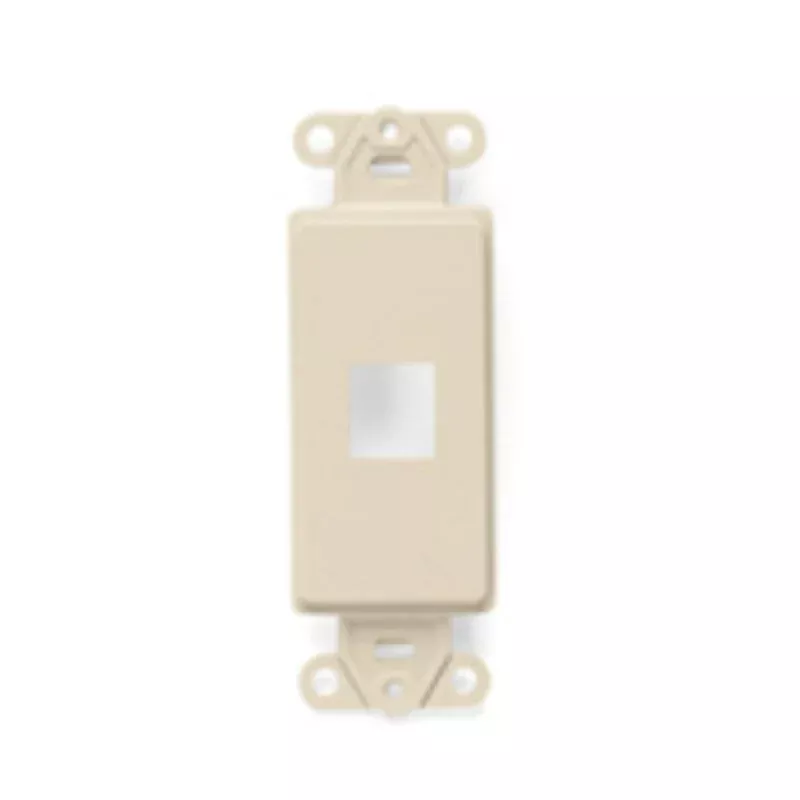 QUICKPORT™ Decora Insert, 1-Port, Ivory By Leviton 41641-I