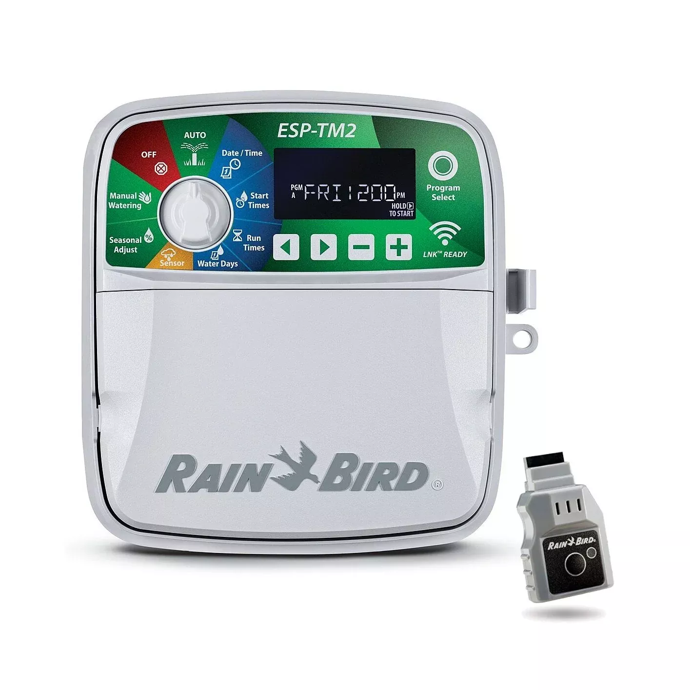 Rain Bird -ESP-TM2 6 Zone Irrigation Controller (Bundled with (1) LNKWIFI Module)