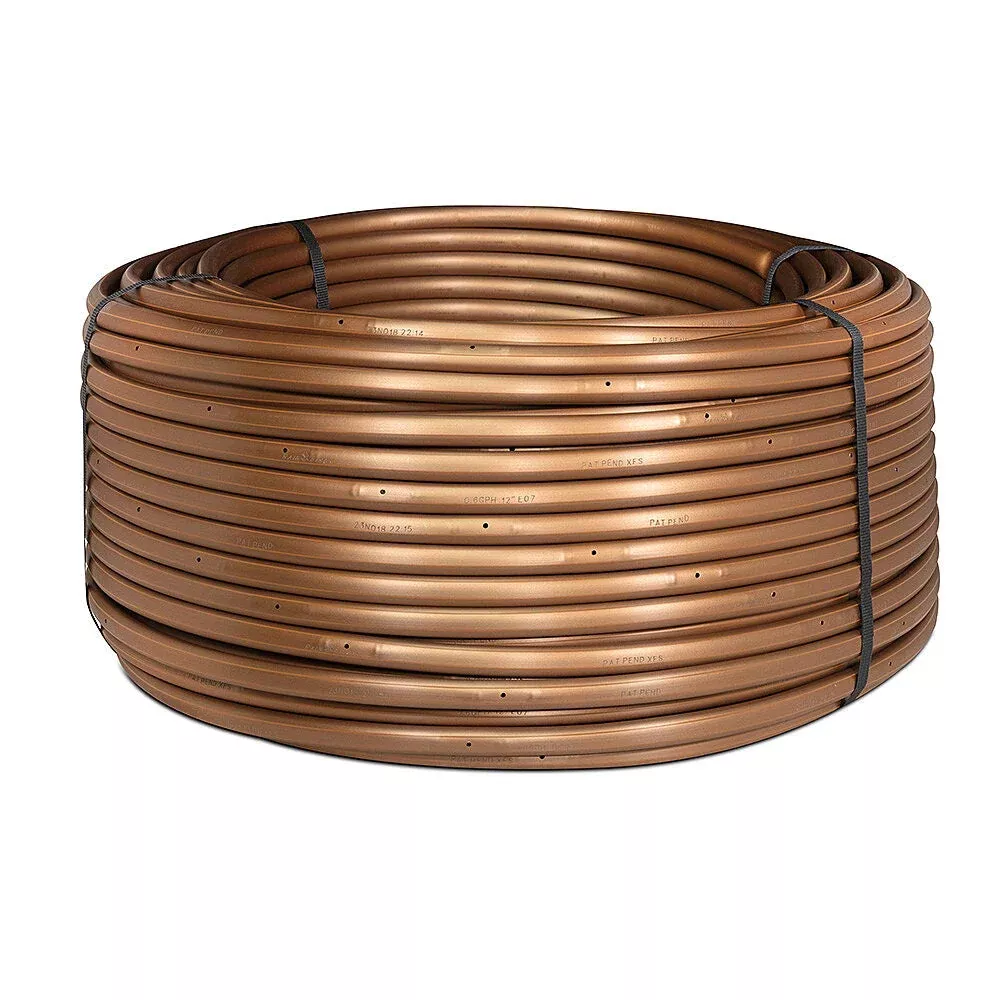 Rain Bird - Sub-Surface XFS0918500Dripline with Copper Shield Technology - 0.9 GPH, 18" Spacing, 500 ft. Coil
