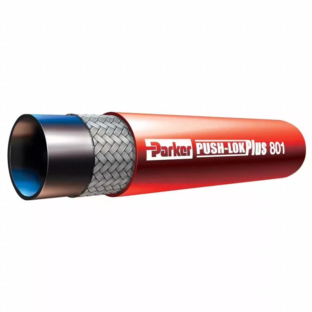 Red Air Hose 3/8 12FT L