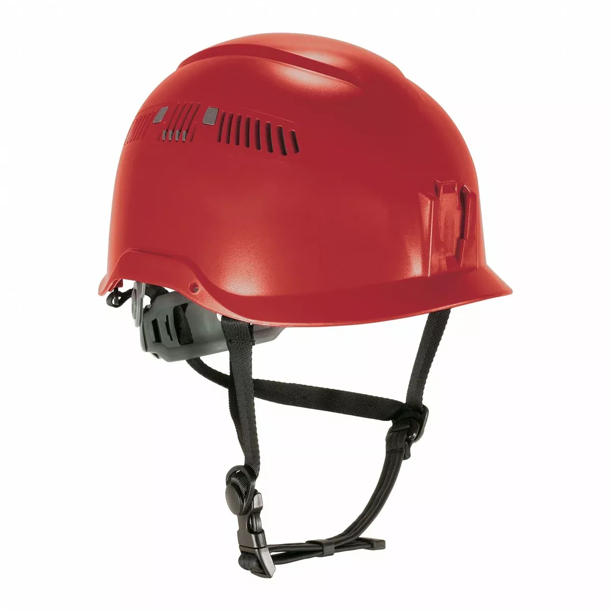Red Safety Helmet Adjustable Venting