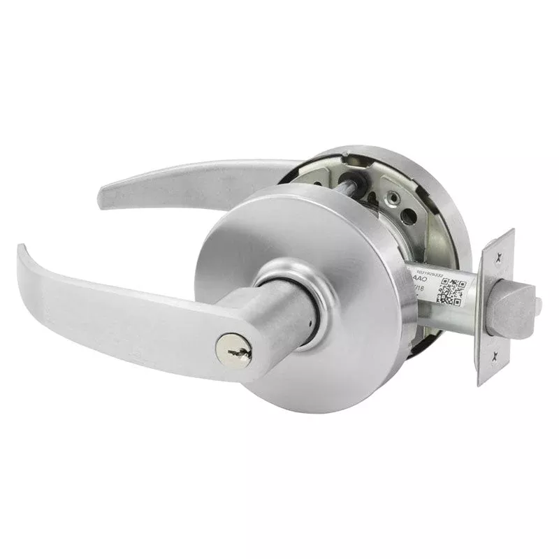 Sargent 10XG16-LP Cylindrical Lever Lock, Classroom Security, Apartment, Exit or Privacy Function, LA Keyway, L Rose, P Lever, Grade 1