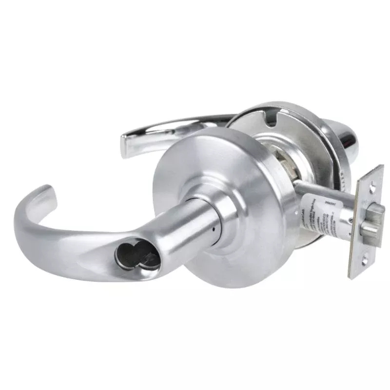 Schlage ND98JD-SPA-626 Cylindrical Lock, Classroom Function, FSIC Prep, Satin Chrome