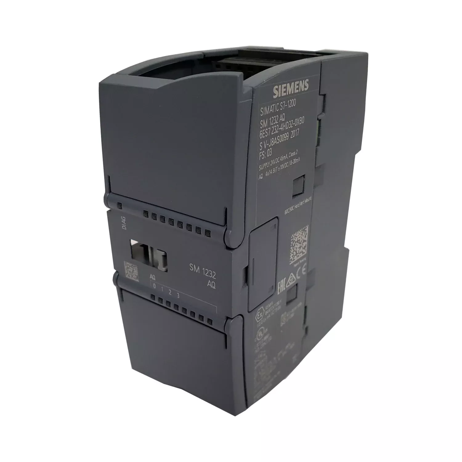 Siemens 6ES72324HD320XB0 Simatic S7-1200 Analog Output Module