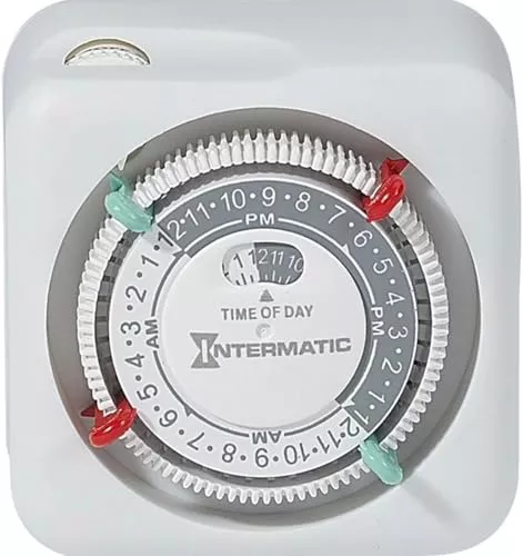 Simple Indoor Timer with 24-Hour Control - Easy Manual Override
