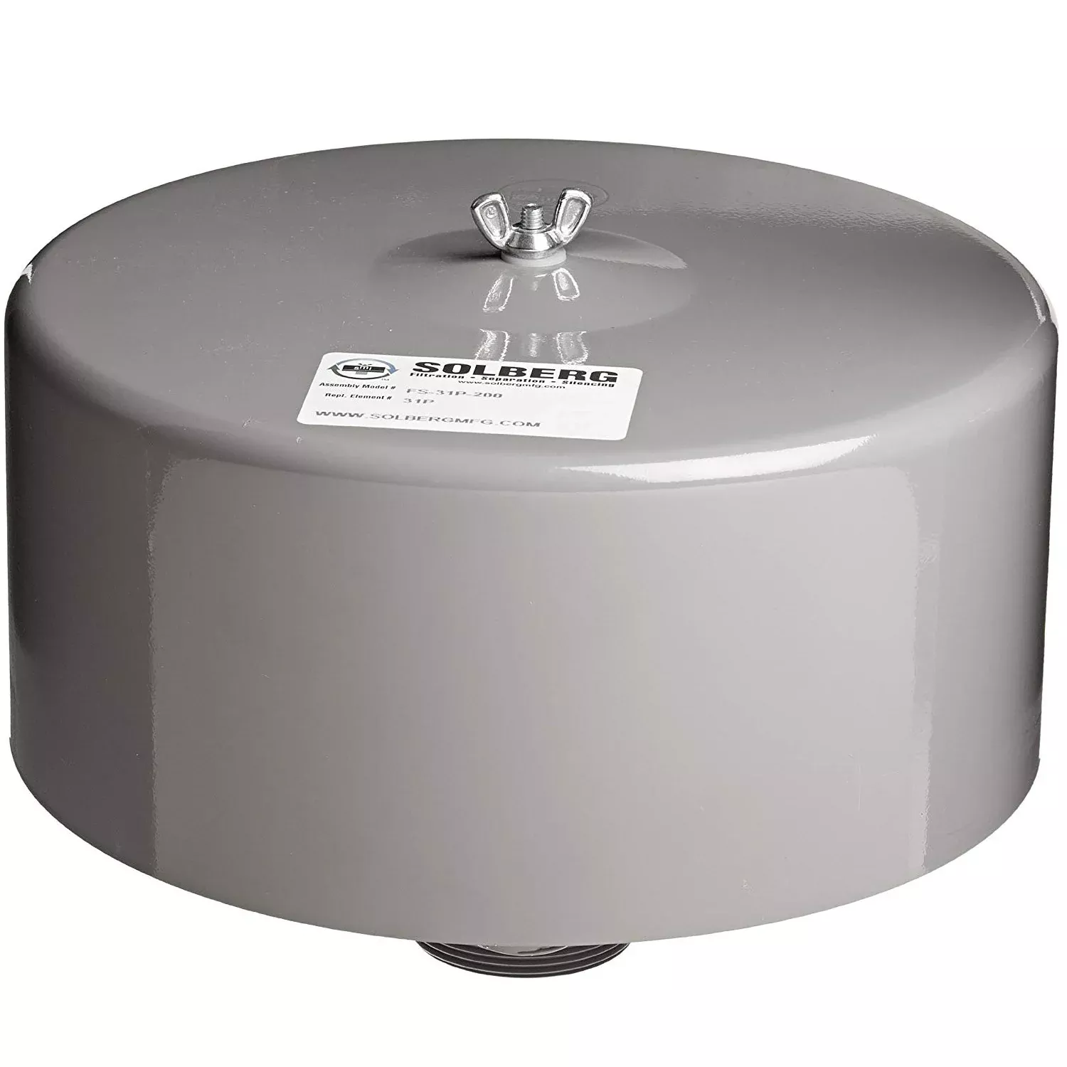 Solberg FS-31P-200 Compact Filter Silencer With Standard Filter